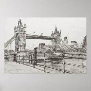 Póster Puente Londres 2006 de la torre