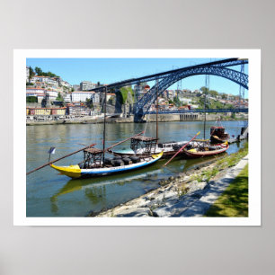 Póster Puente Luis 1 de Oporto