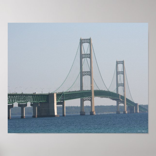 Póster Puente Mackinac (Frente)