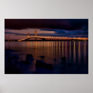Póster Puente Mackinac #1257