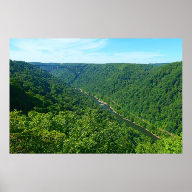 Póster Puente New River Gorge I (Frente)