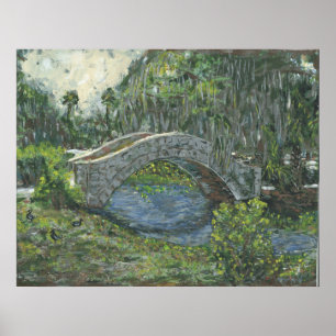 Póster Puente Old Stone, Nueva Orleans, LA