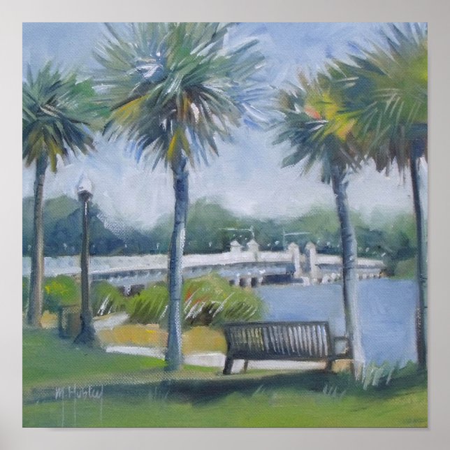 Póster Puente Ortega de Jacksonville Florida (Frente)