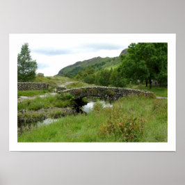 Póster Puente Packhorse en Watendlath