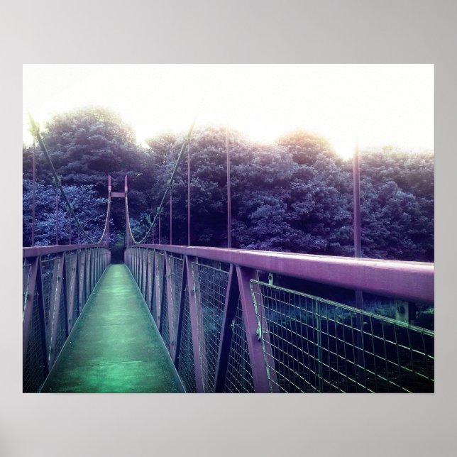 Póster Puente púrpura (Frente)