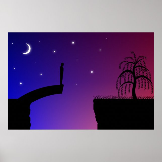 Póster Puente Roto Imprimir (Frente)