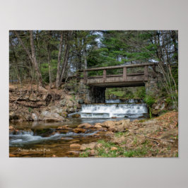 Póster Puente sobre carrera de hickory