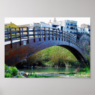 Póster Puente sobre Riba-roja de Túria