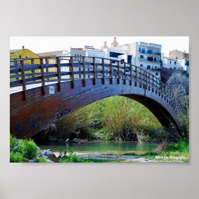 Póster Puente sobre Riba-roja de Túria (Frente)