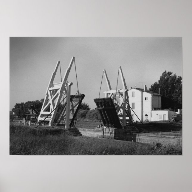 Póster Puente Van Gogh, Arles, c.1850-1960 (Frente)