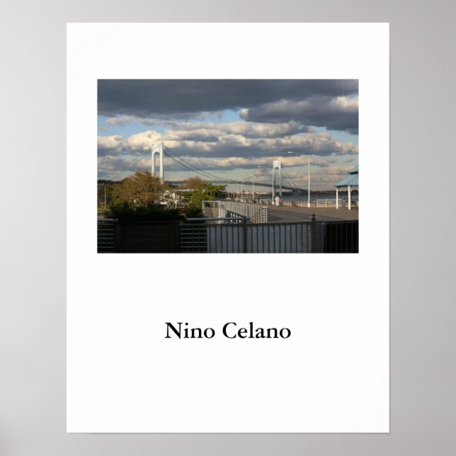 Póster Puente Verrazano Narrows (Frente)