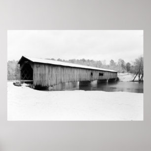 Póster Puente Watson Mill