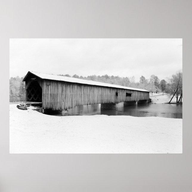 Póster Puente Watson Mill (Frente)