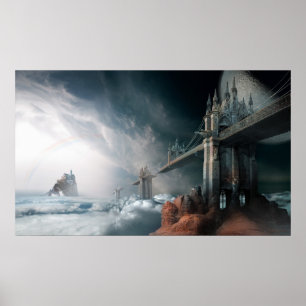 Póster Puentes con el Neverland