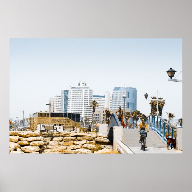 Póster Puentes de Tel Aviv (Frente)