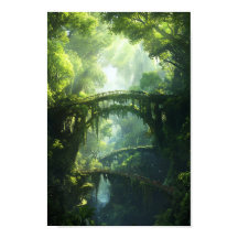 Puentes del cañón esmeralda - Fantas de los bosque