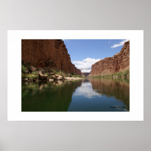 Póster Puentes inminentes tranquilos de Navajo del río