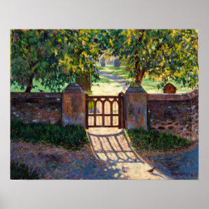 Póster Puerta 2012 de la iglesia
