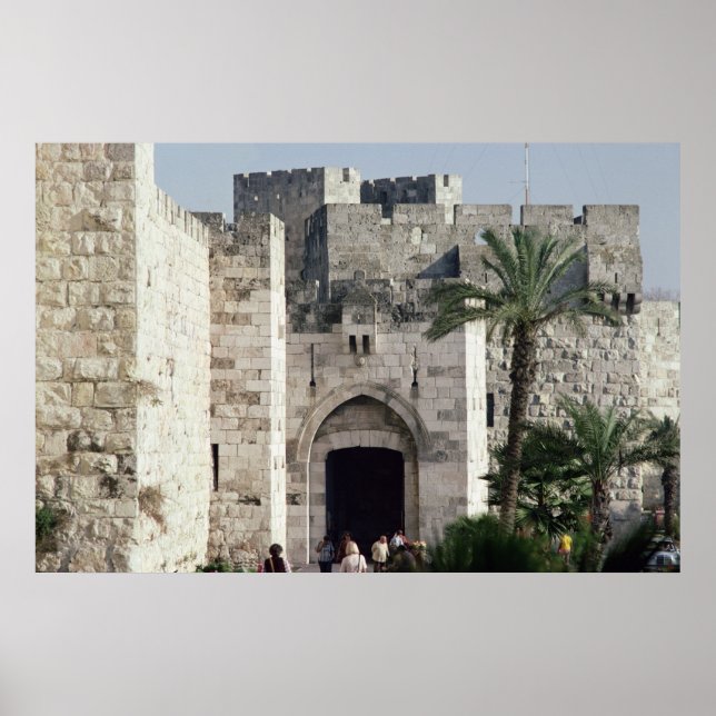 Póster Puerta a la Ciudad Vieja (Frente)