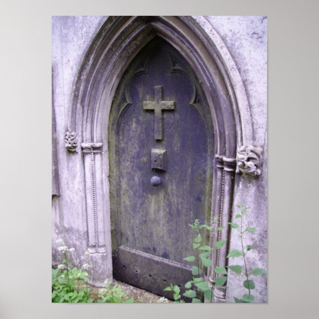 Póster Puerta a la eternidad (Frente)