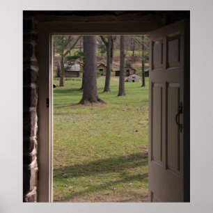 Póster Puerta a la historia