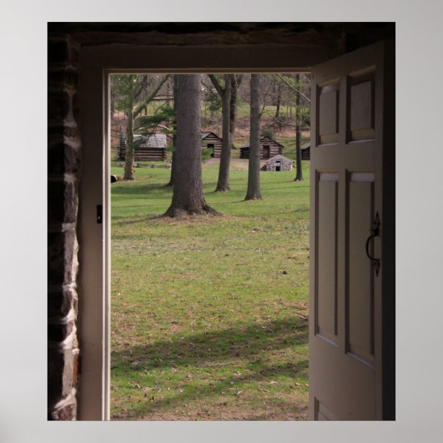 Póster Puerta a la historia (Frente)