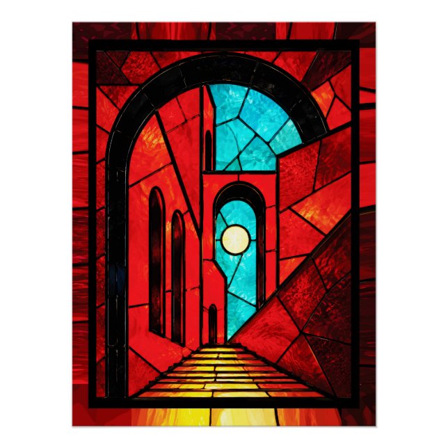 Póster Puerta a la Luz (Anverso)