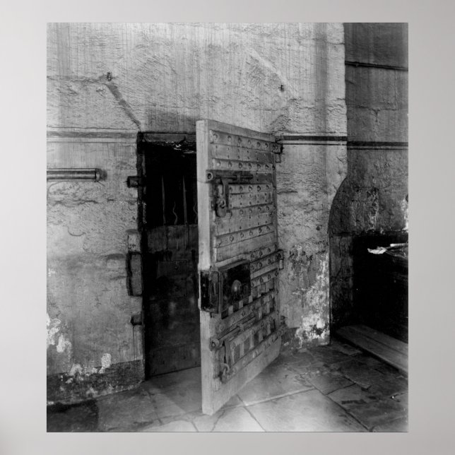 Póster Puerta a la prisión de Newgate (Frente)