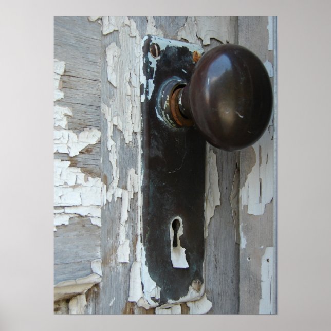 Póster Puerta Abandonada 2 (Frente)