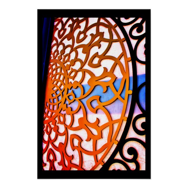 Póster Puerta Árabe (Anverso)