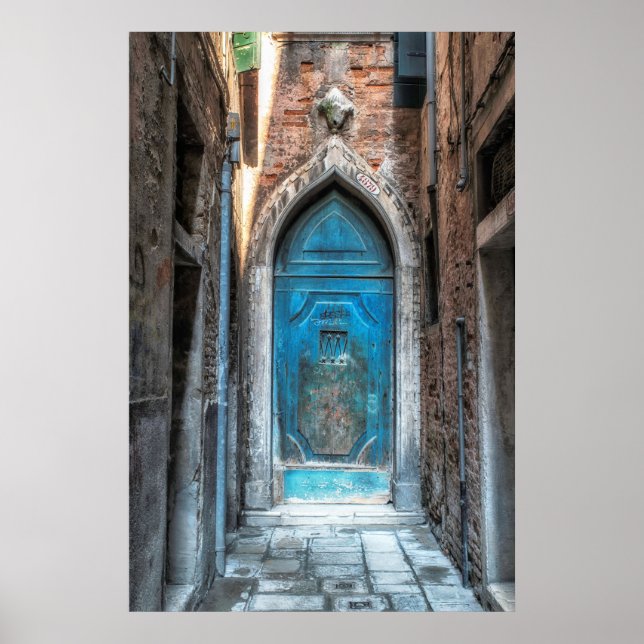 Póster Puerta Azul de Venecia (Frente)