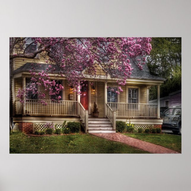 Póster Puerta - Casa de vacaciones (Frente)