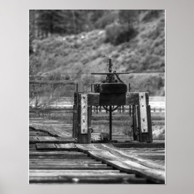 Póster Puerta de agua (Frente)