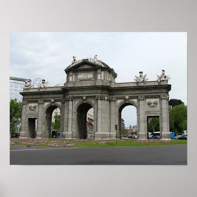 Póster Puerta de Alcalá (Frente)