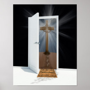 Póster Puerta de bienvenida