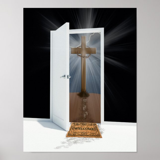 Póster Puerta de bienvenida (Frente)