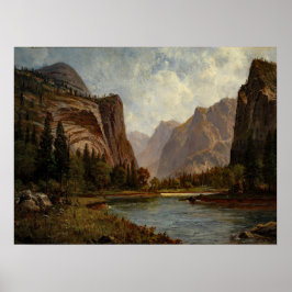 Póster Puerta de Bierstadt de la pintura yosemite