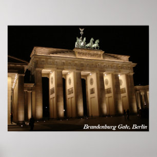 Póster Puerta de Brandeburgo, Berlín