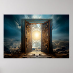 Póster Puerta de entrada Otherworldldldellit Dimension Fa