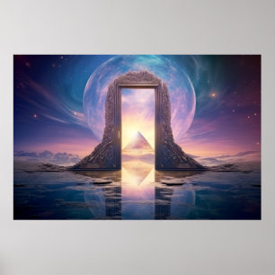 Póster Puerta de entrada Otherworldldldellit Dimension Fa