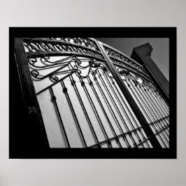 Póster Puerta de hierro