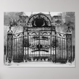 Póster Puerta de invierno