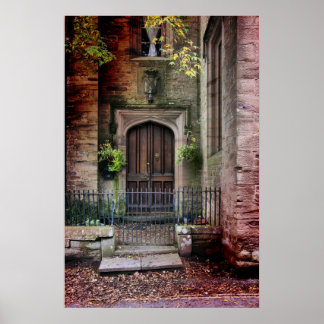Póster Puerta de la Casa de Piedra