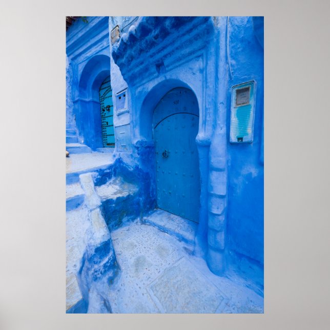 Póster Puerta de la Ciudad Azul (Frente)