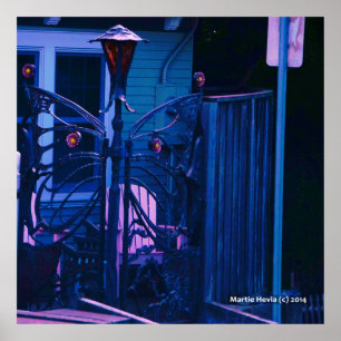 Póster Puerta de la mariposa