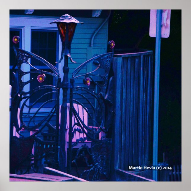 Póster Puerta de la mariposa (Frente)