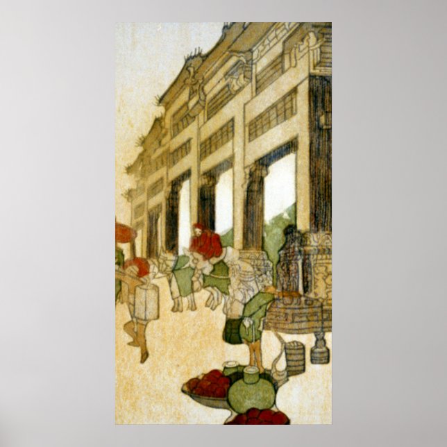 Póster Puerta de los Reyes Wei-hai-wei - Bertha Lum - 192 (Frente)