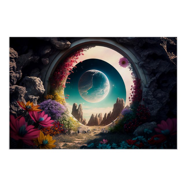 Póster Puerta de luna de piedra (Anverso)