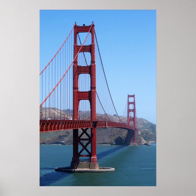 Póster Puerta de Oro de San Francisco (Frente)