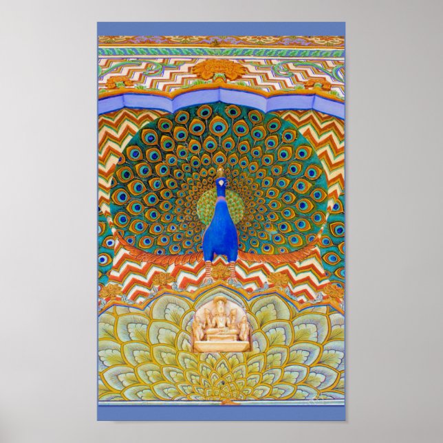 Póster Puerta de pavo real (Frente)